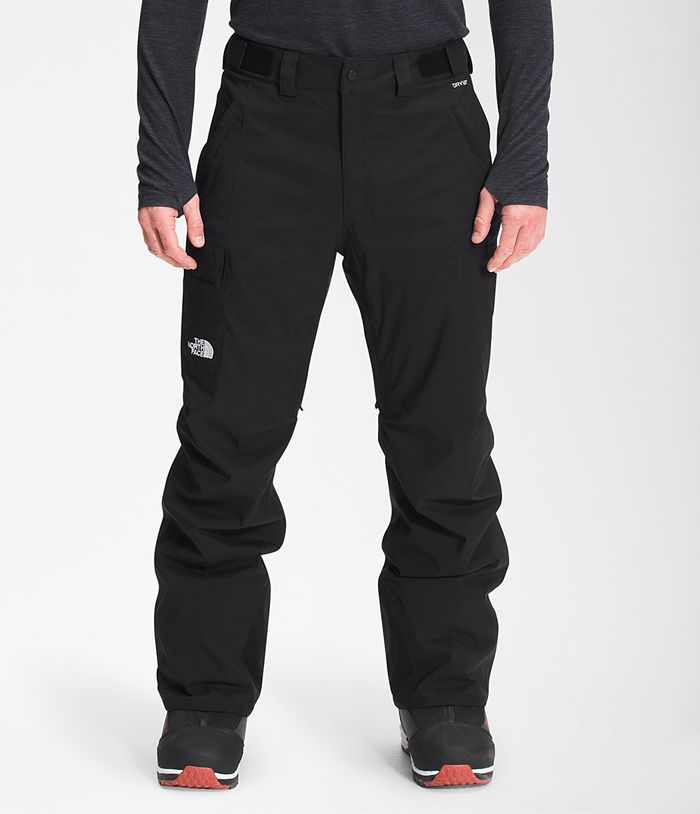 The North Face Mens Snow Pants Freedom Insulated 038YUFAZH - Black